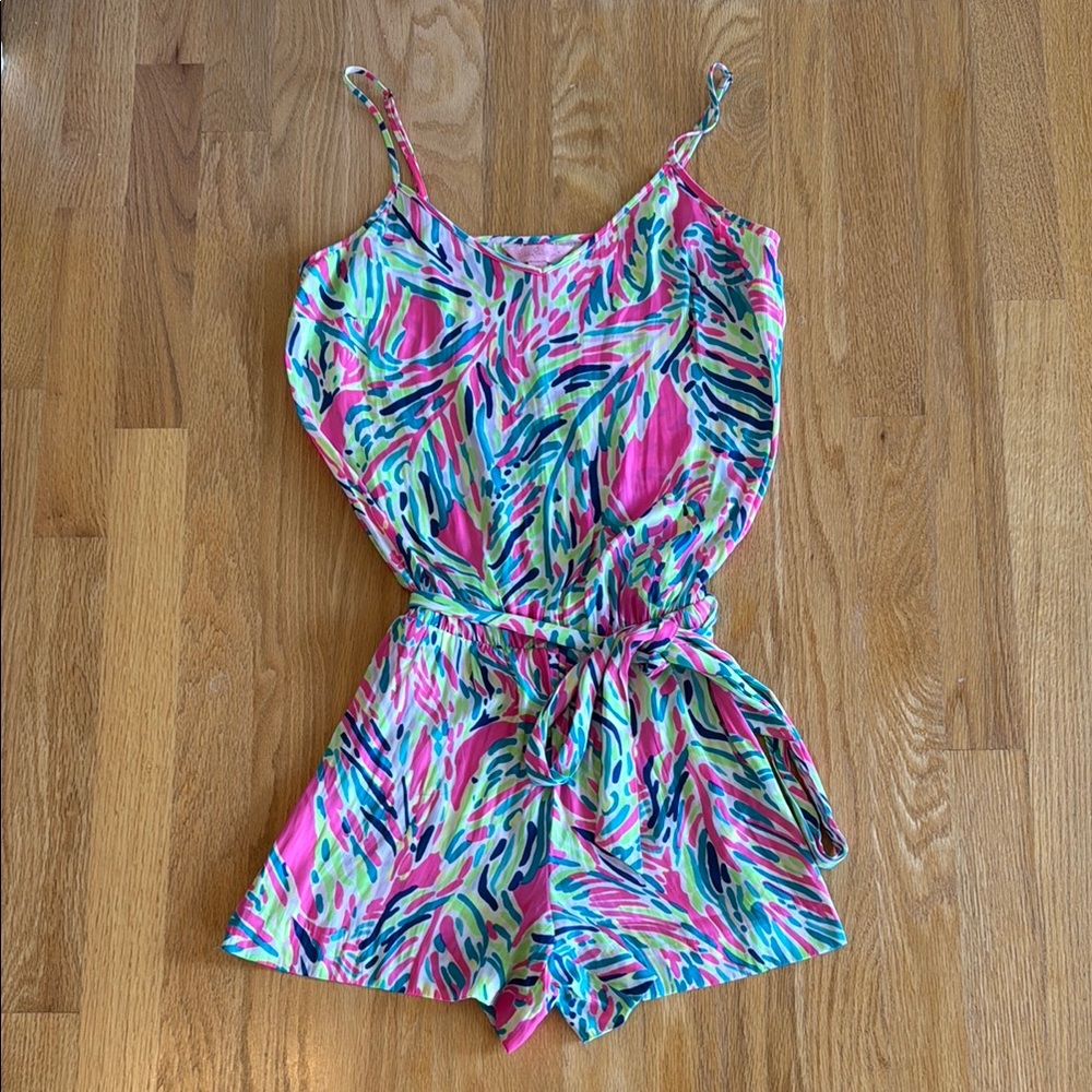 Lilly Pulitzer Deanna Belted Romper
